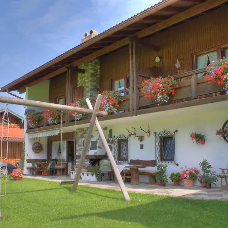 Gaestehaus Hirschbichler - Chiemgau Karte *