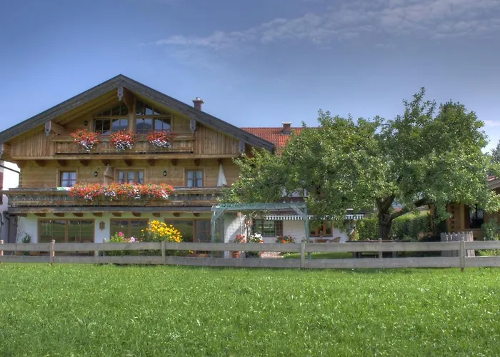 Gaestehaus Hirschbichler - Chiemgau Karte *